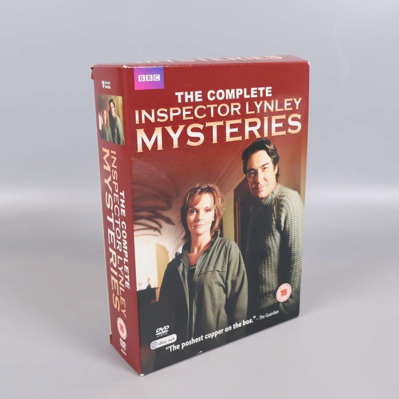 DVD-box Inspector Lynley Mysteries i sned vinkel