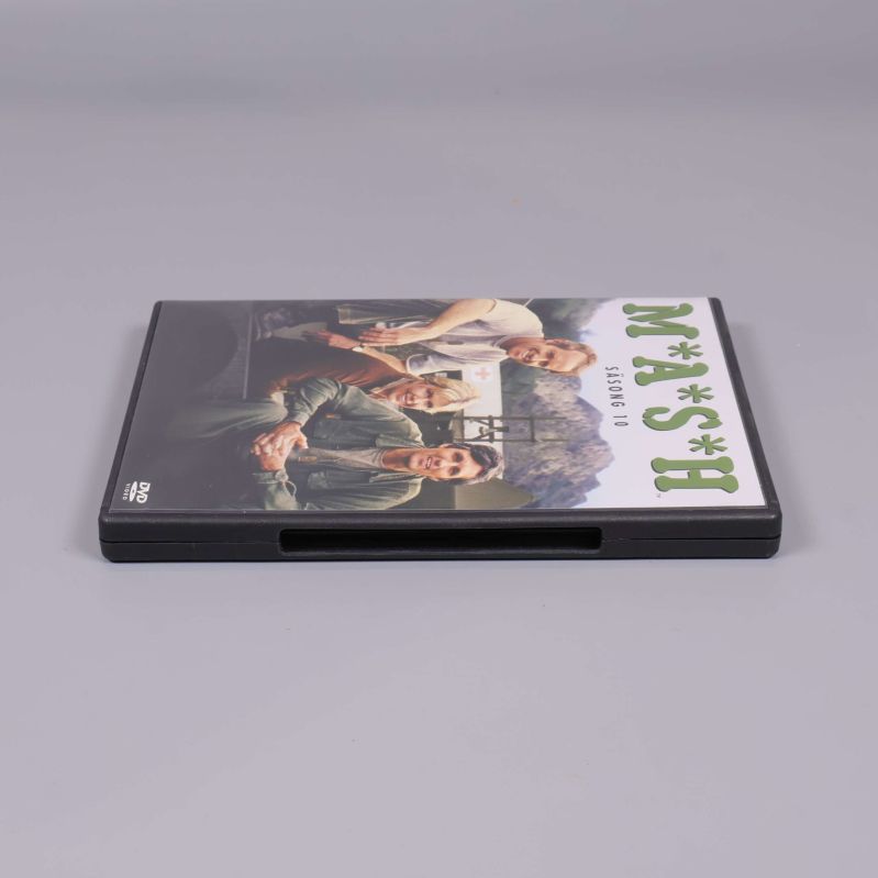 DVD-box för MASH stängd, visad från ovansidan