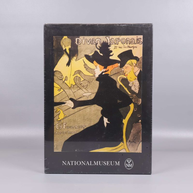 Pussel med konstverket Divan Japonais av Toulouse-Lautrec
