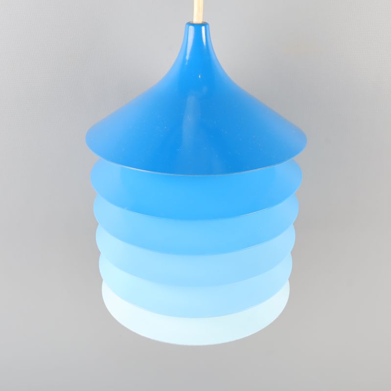 Flerfärgade skikt på lampa
