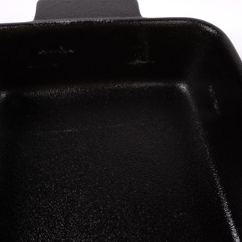 Närbild av svart yta på formen