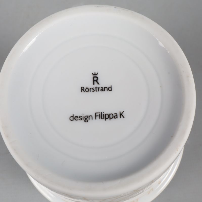 Rörstrand logotyp på undersida av mugg