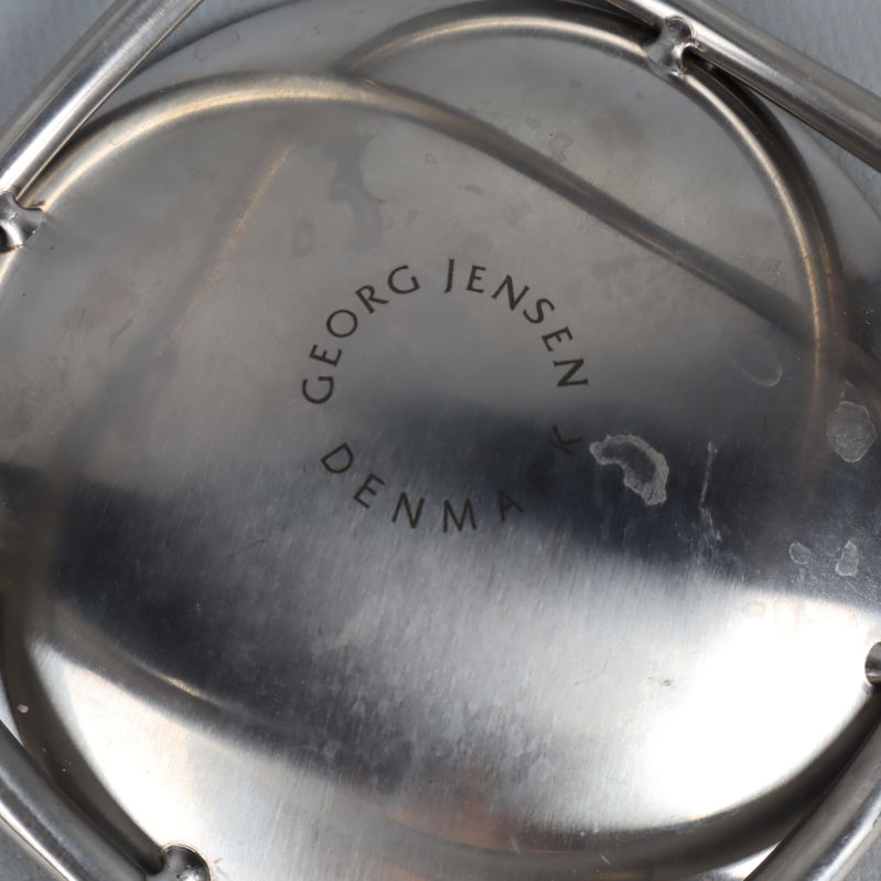 Ljusstakens botten med Georg Jensen stämpel