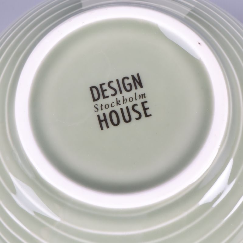 Bottenmärkning Design Stockholm House på skål