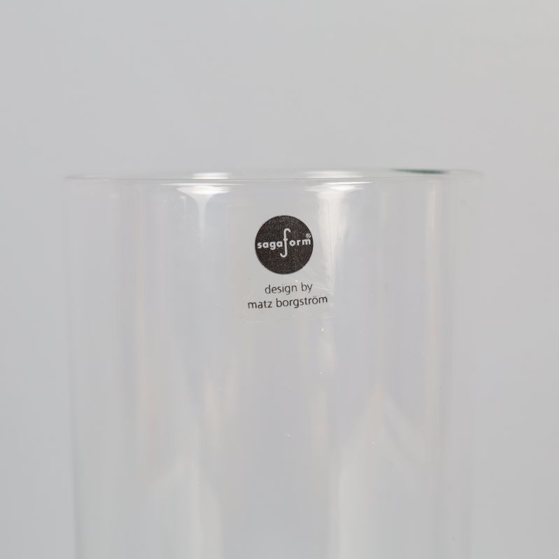 Närbild på Sagaform logotyp och design by Mats Bengtsson