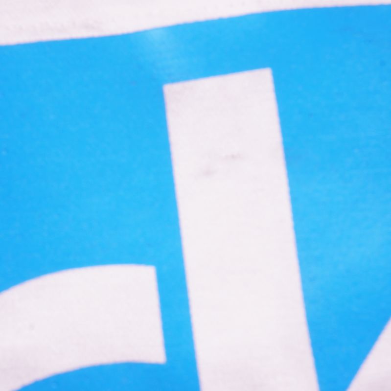 Närbild på liten fläck