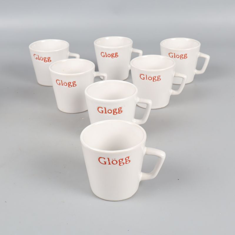 Sju vita glöggmuggar