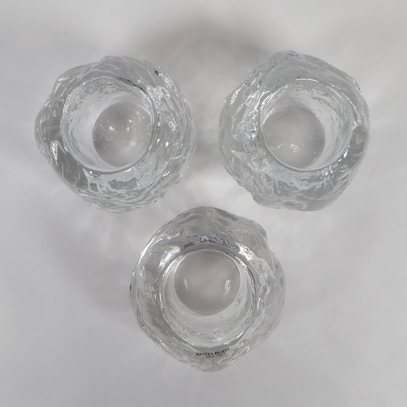 Ljushållare med frostad struktur sett ovanifrån