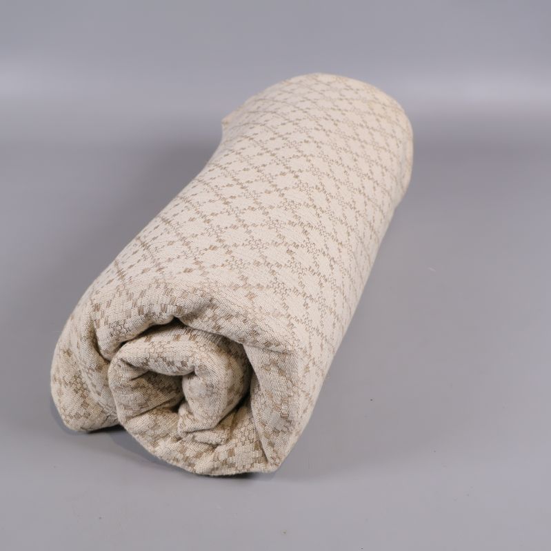 Duken rullad för praktisk förvaring