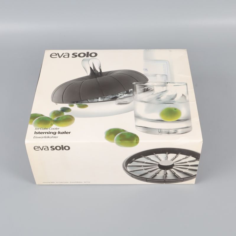 Närbild av produktens förpackning Eva Solo