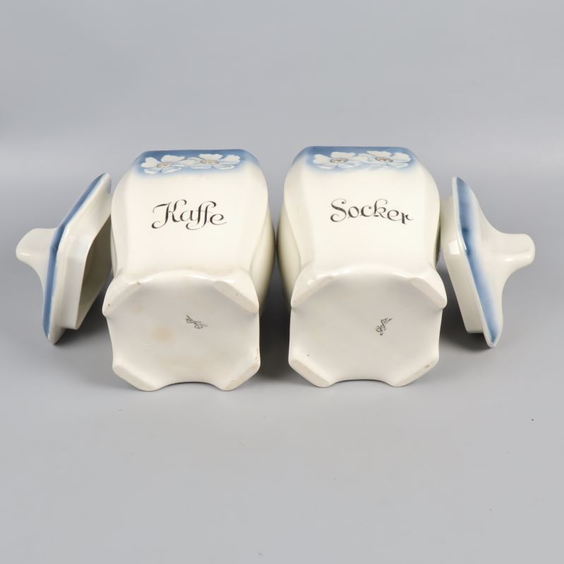 Burkarna från undersidan, Gefle stämpel synlig