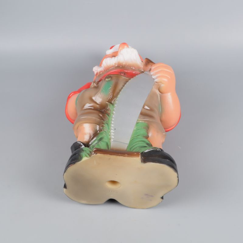 Trädgårdstomte sedd underifrån