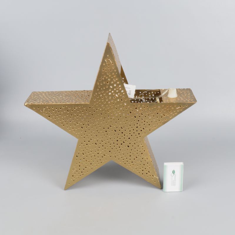 Guldfärgad julstjärna