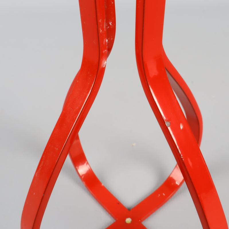 Närbild av färgbortfall 