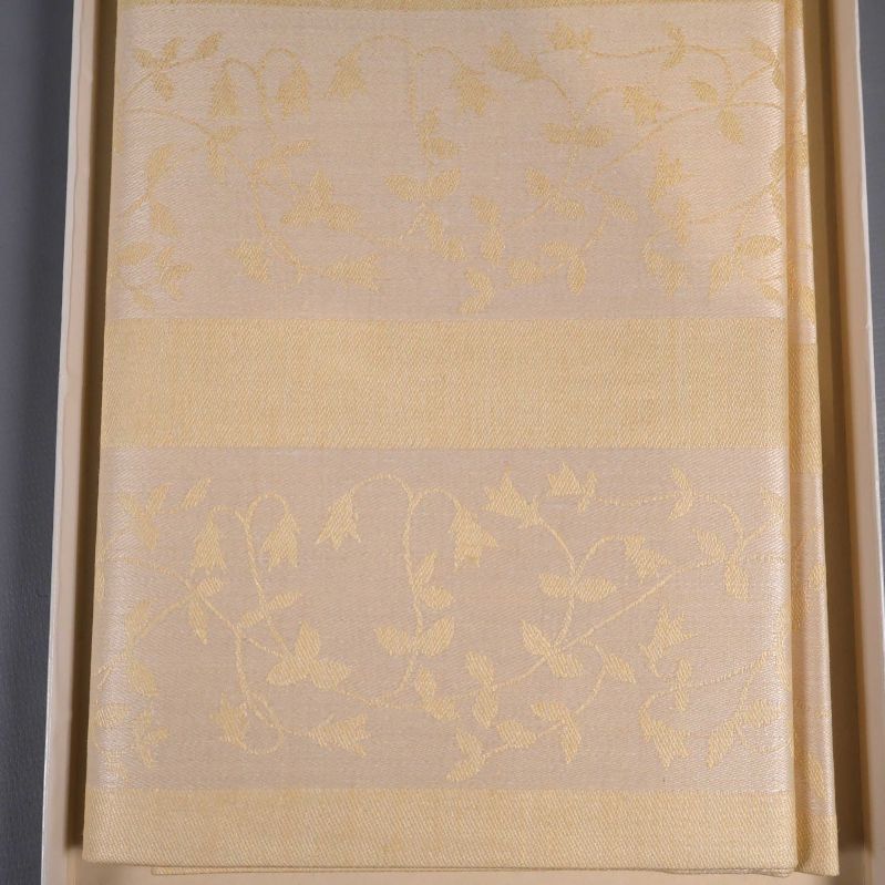 Närbild på linne servetter