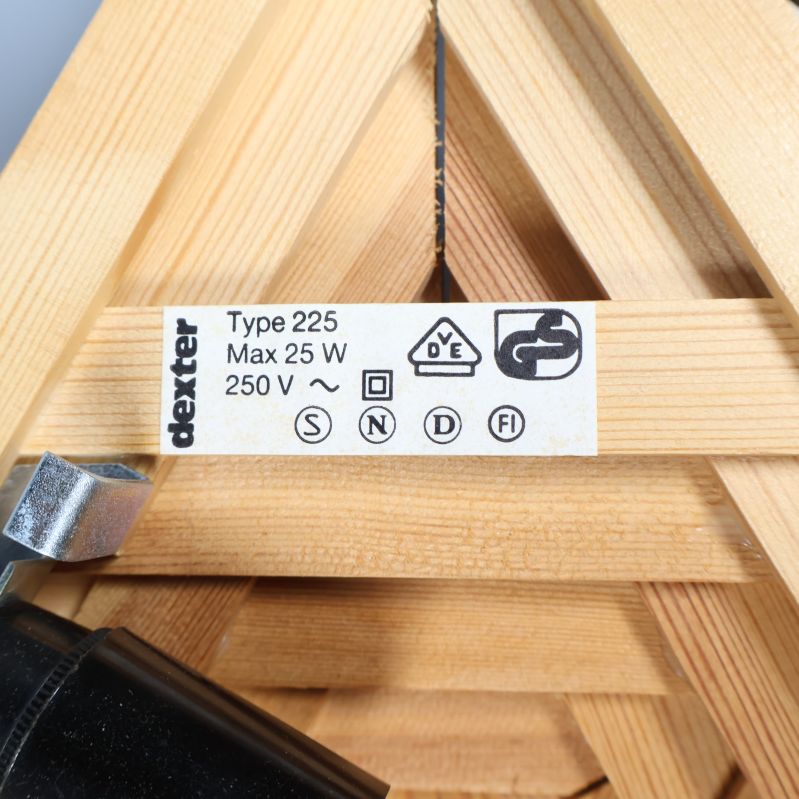 Närbild av etikett på insidan