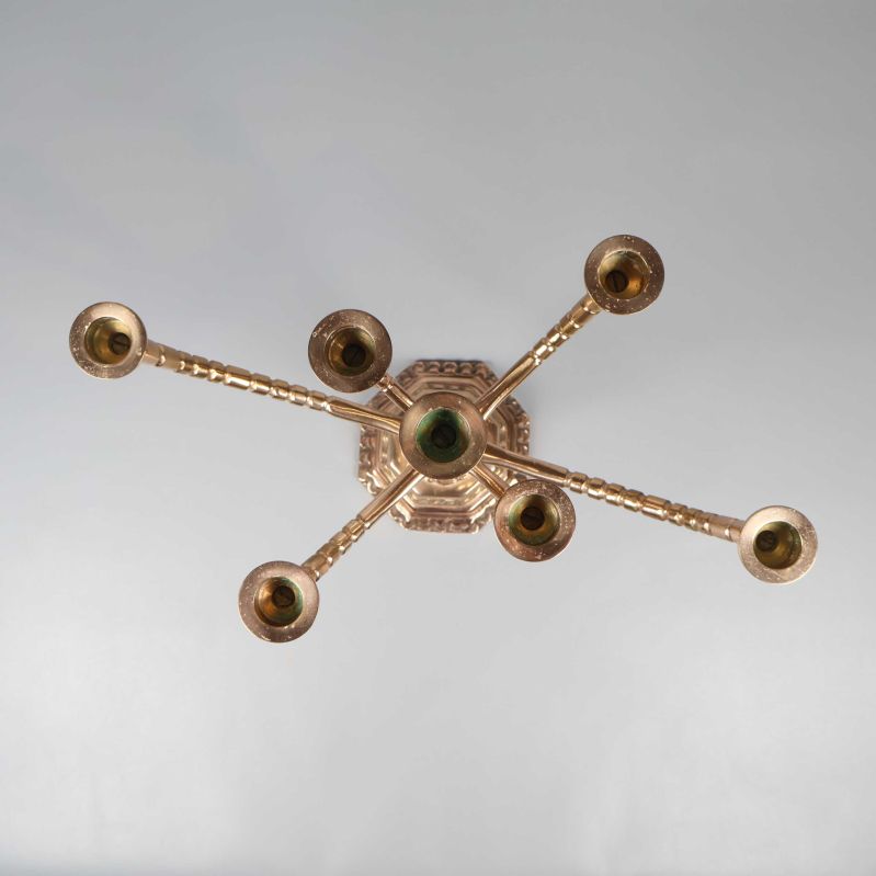 Ljusstake sedd ovanifrån