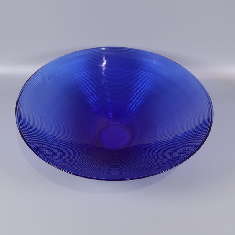 Skål ovanifrån visar koncentriska ringar