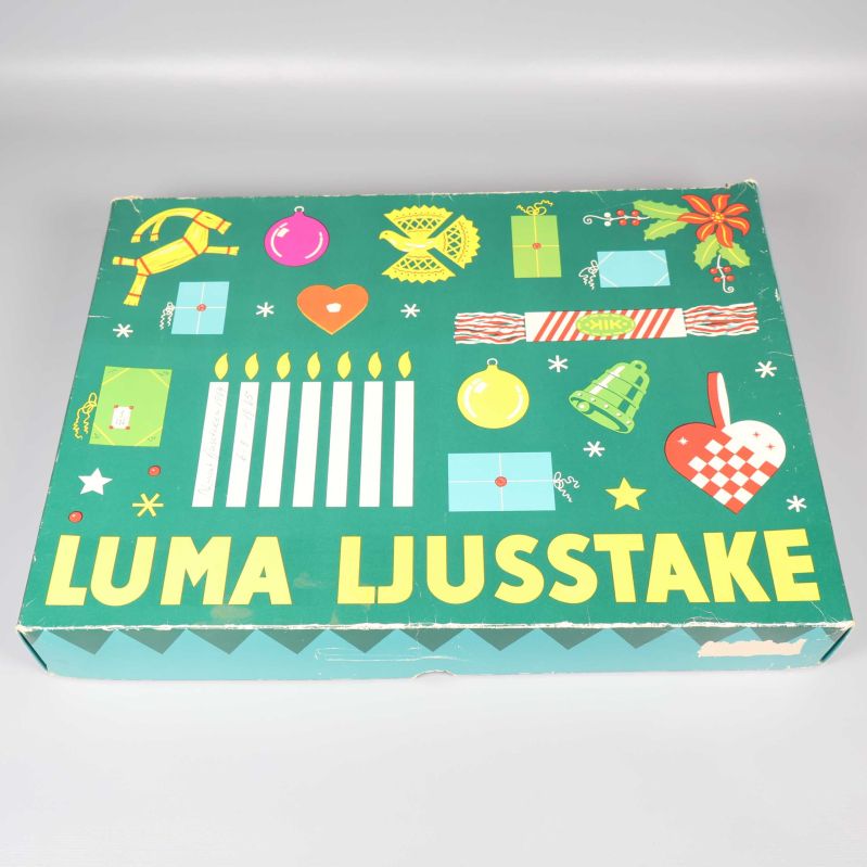 Förpackningen till ljusstaken