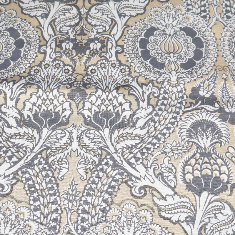 Detaljerat närbild av mönster på duktyg