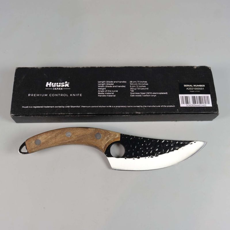 Kniv och förpackning med märkning Husk Premium Control Knife
