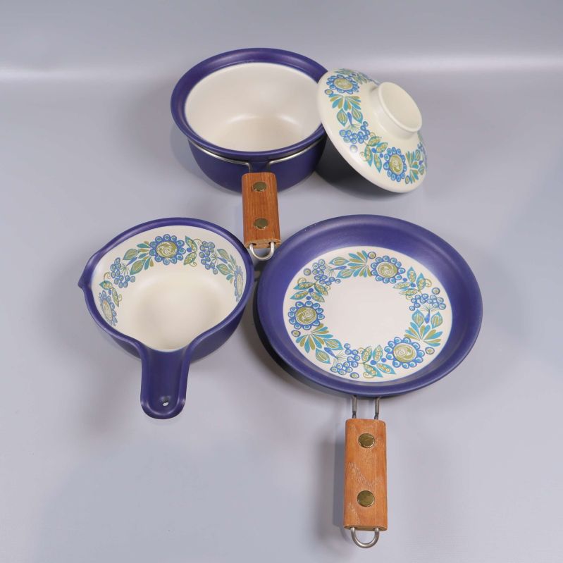 Kökssetet visat ovanifrån med locket avtaget