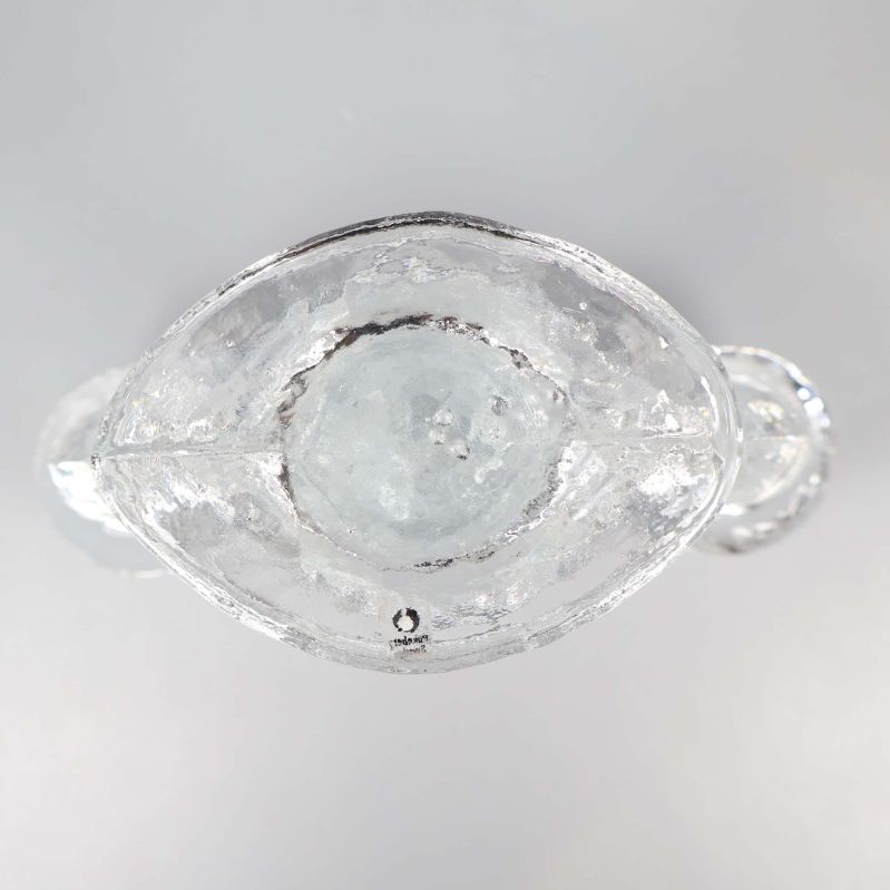 Ljusstakens ovala botten sedd uppifrån