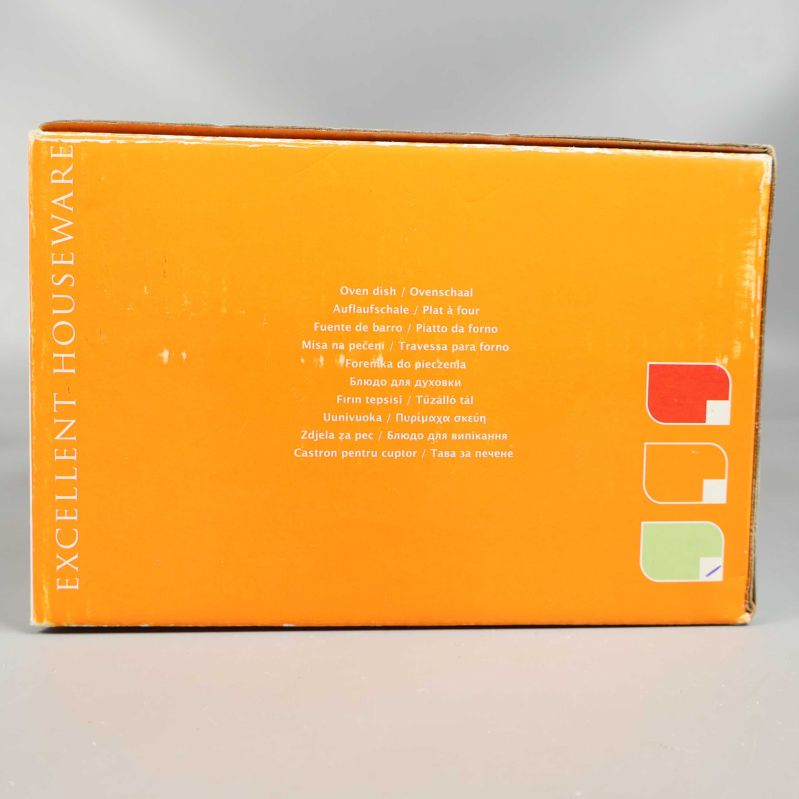 Förpackning med texten Excellent Houseware