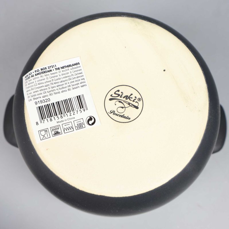 Produktetikett och tillverkarstämpel