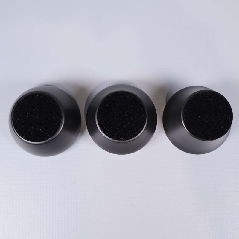 Kin ljushållare undersida med svart filt