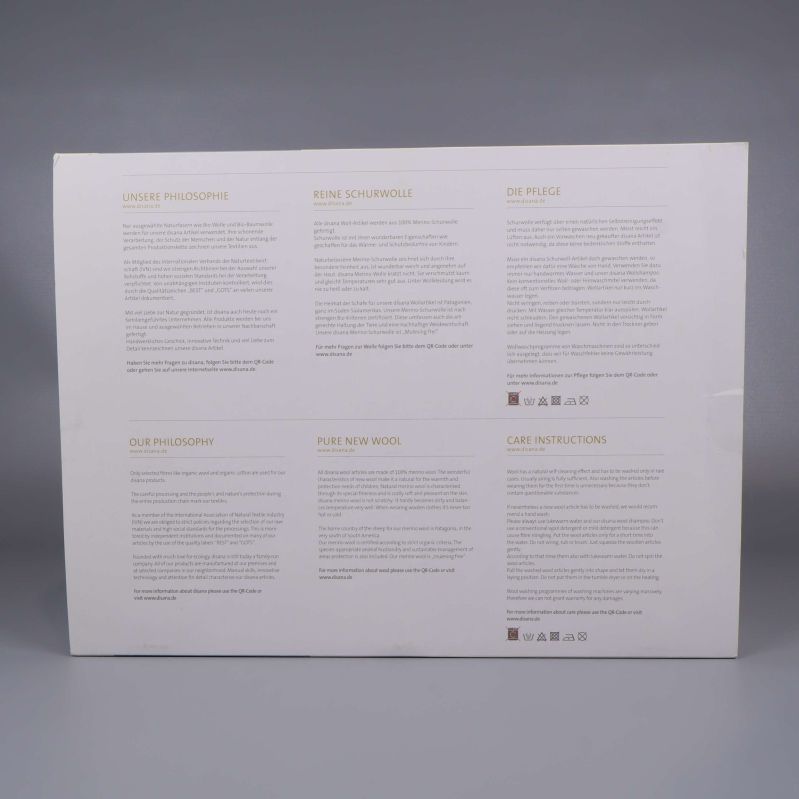 Textbeskriven baksida på produktförpackning