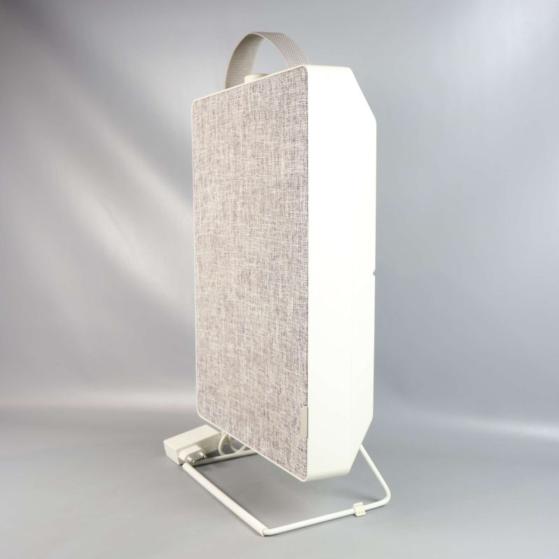 Luftrenare i halvsida vinkel med bärhandtag