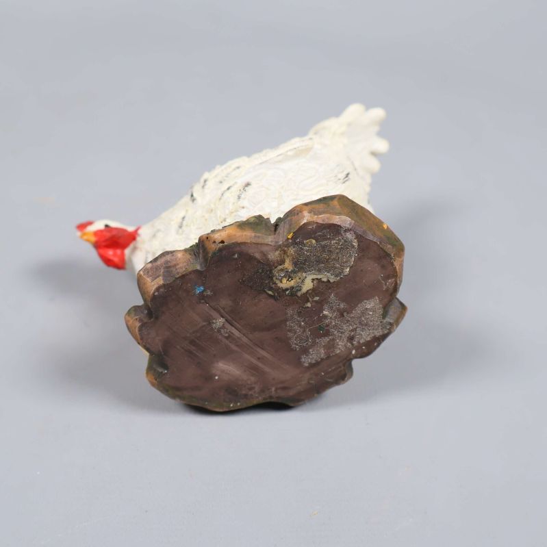 Höndekoration undersida med brun botten