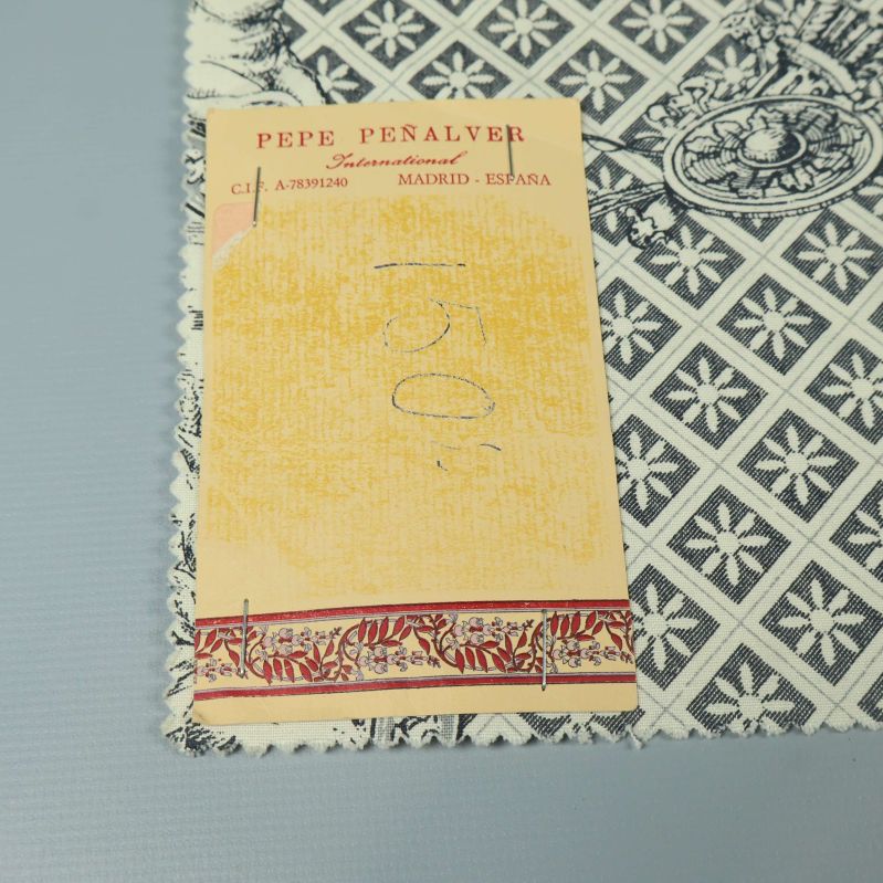 Närbild på etikett från Pepe Peñalver