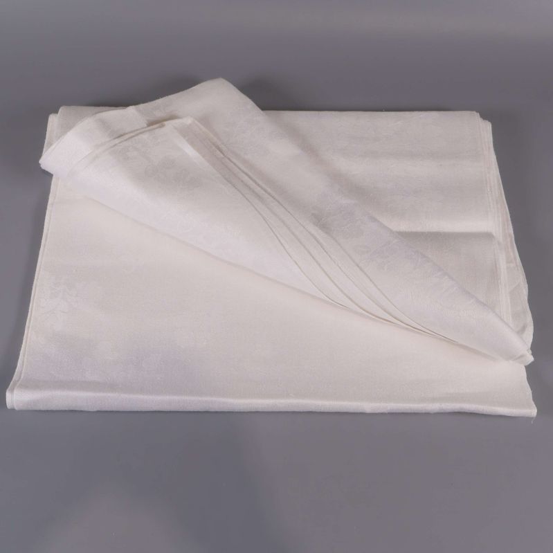 Vit duk vikt och hörn lätt uppvikt