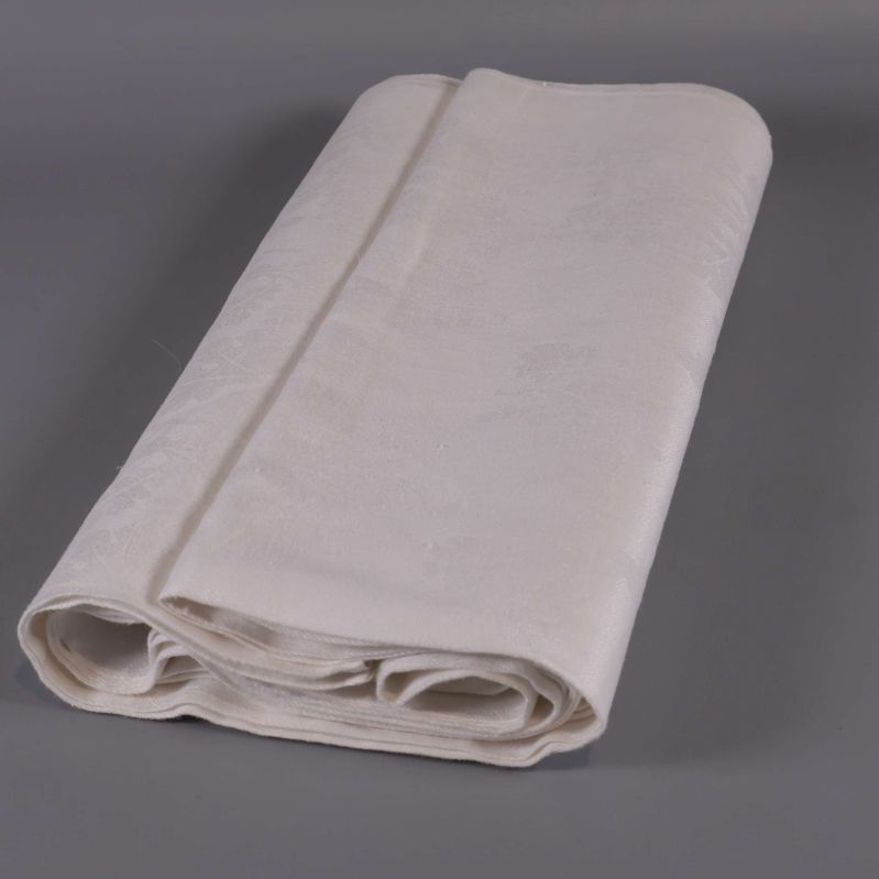 Vit duk hopvikt, visad från sidan