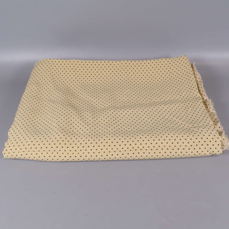 Vikt beige tyg med små prickar