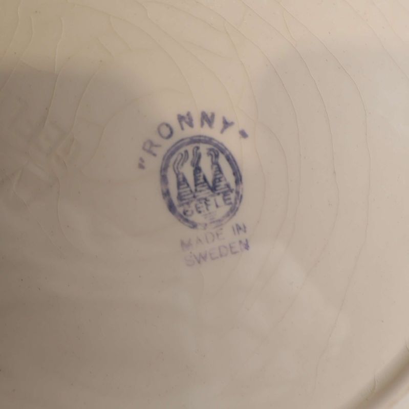 Stämpel med texten Ronny Gefle Made in Sweden