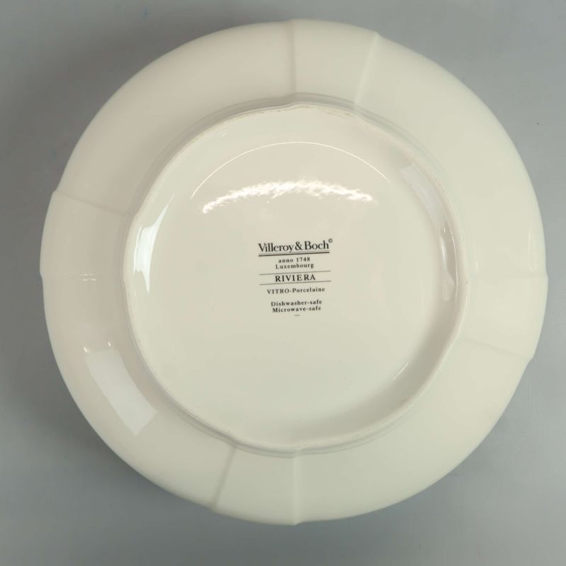 Botten av skålen med Villeroy & Boch-stämpel
