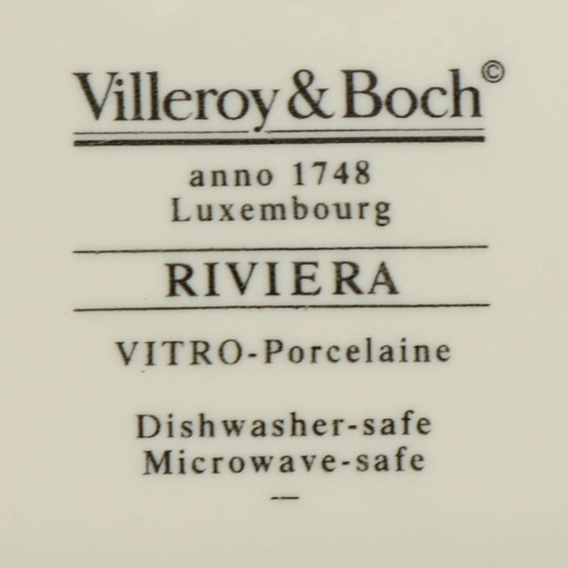 Närbild på Villeroy & Boch Riviera-stämpel