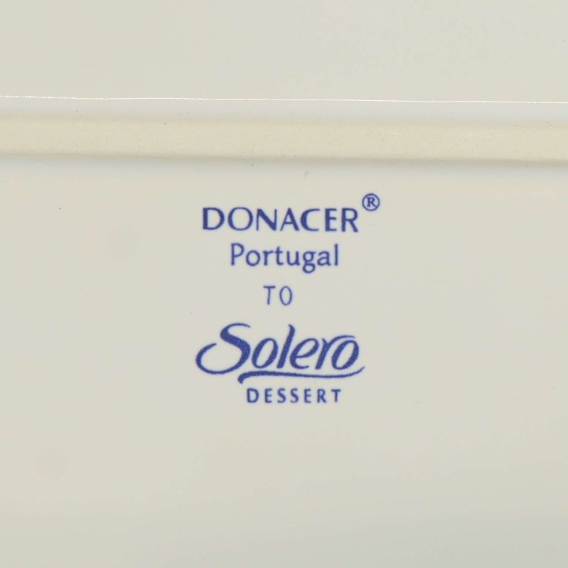 Närbild på märkning Solero Dessert Donacer Portugal