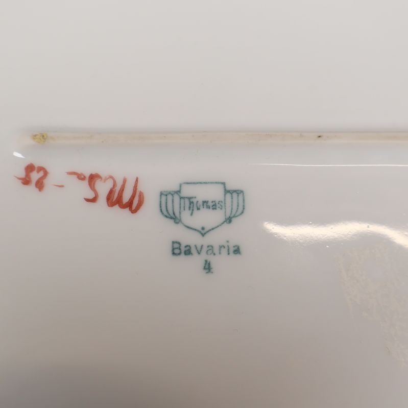 Närbild av annan Bavaria-stämpel och märkning