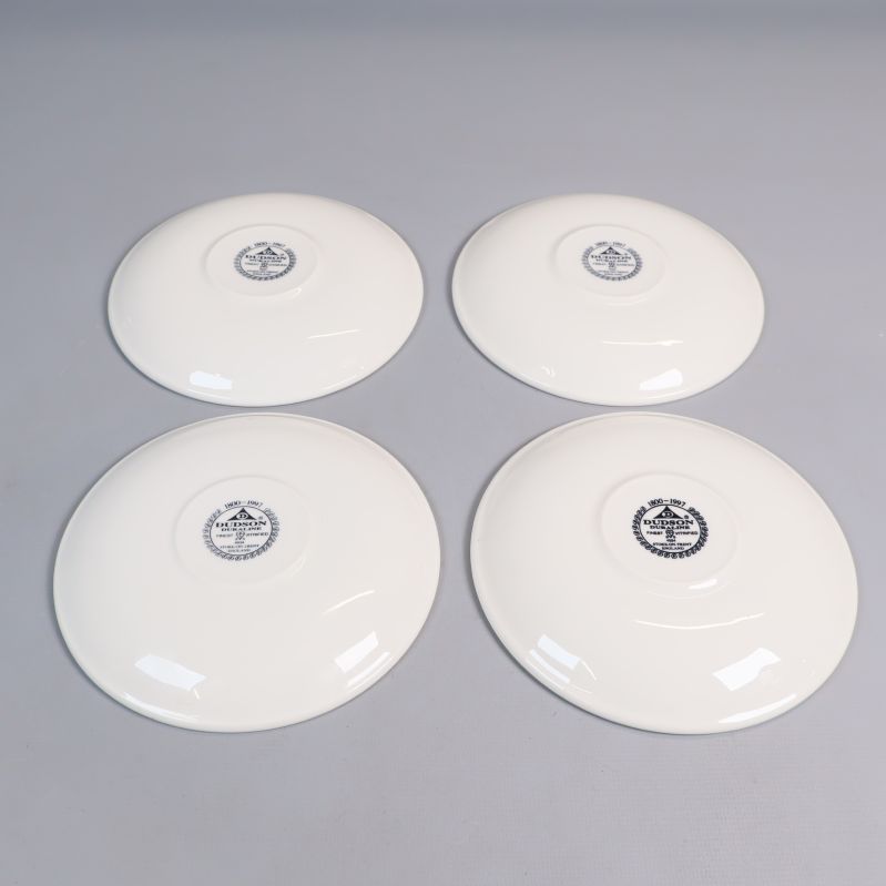Undersida av fyrdelat fatset med Dudson-stämpel