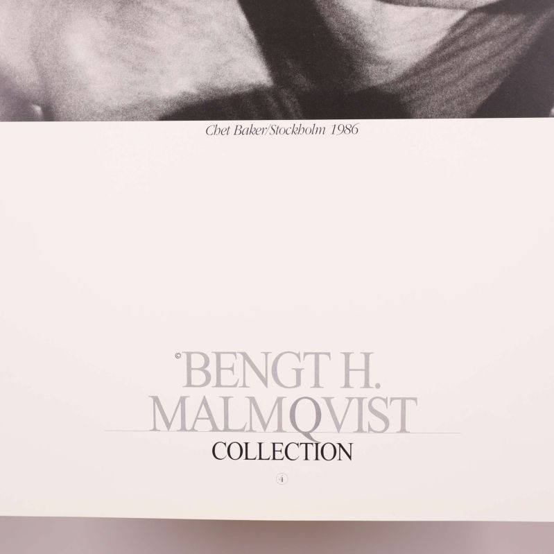 Texten Bengt H. Malmkvist Collection syns på postern