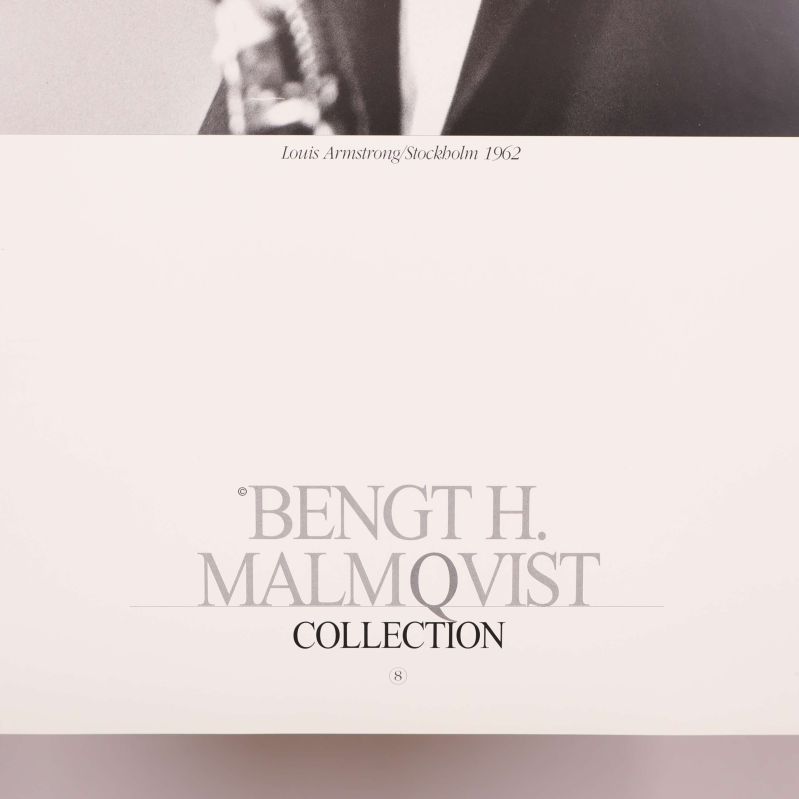 Text Bengt H. Malmqvist Collection på affischens nederkant
