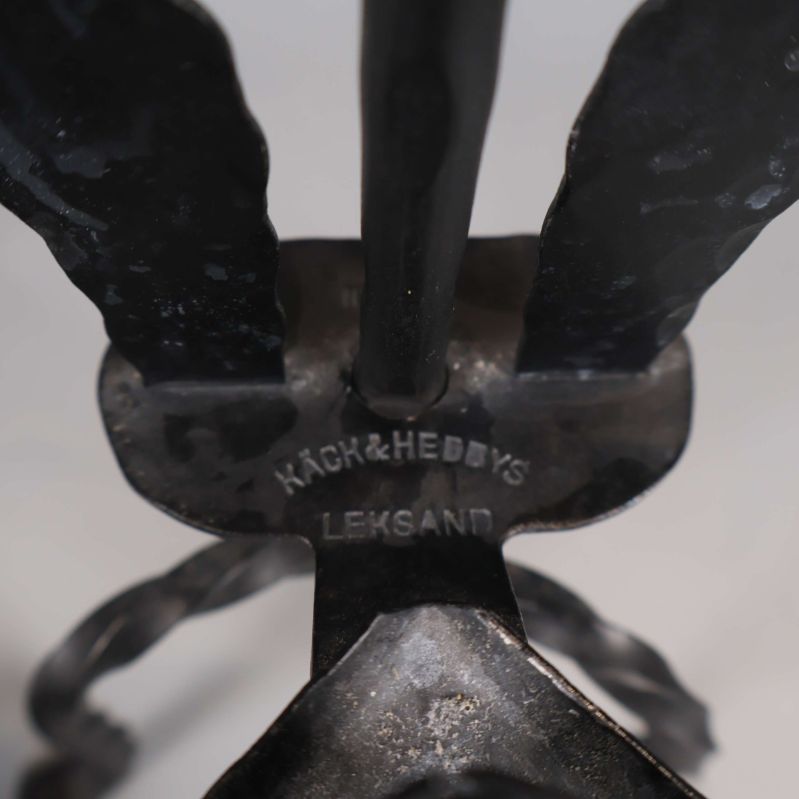 Signering Käck & Hedbys Leksand ingraverat på metall