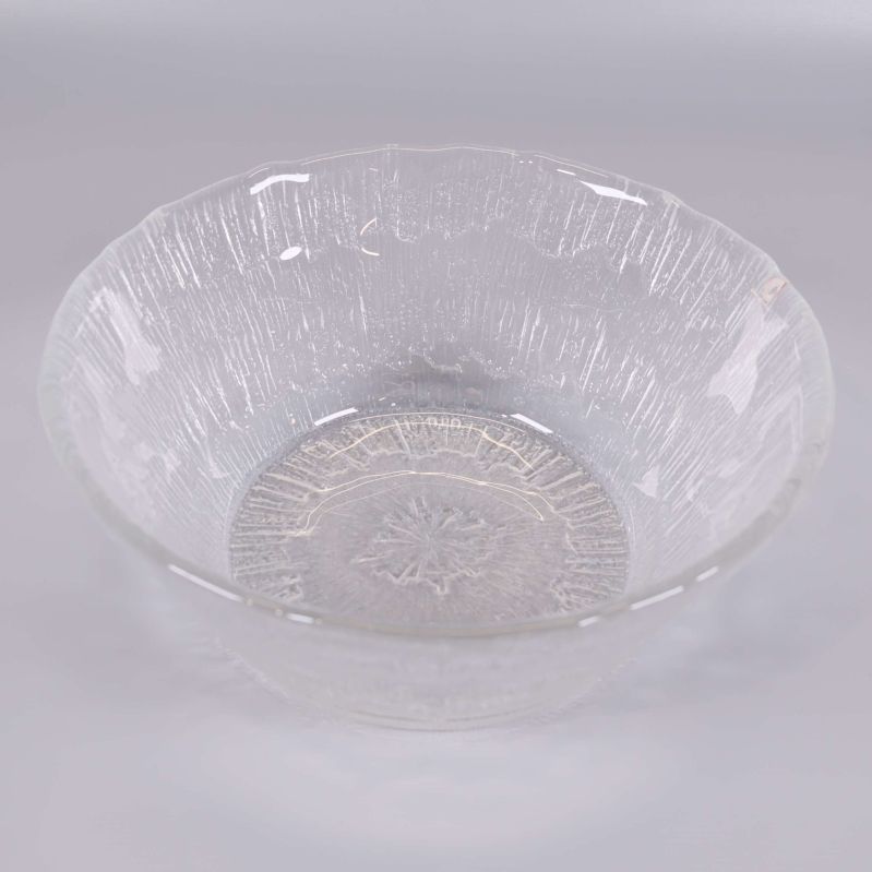 Dekorativ glasskål 