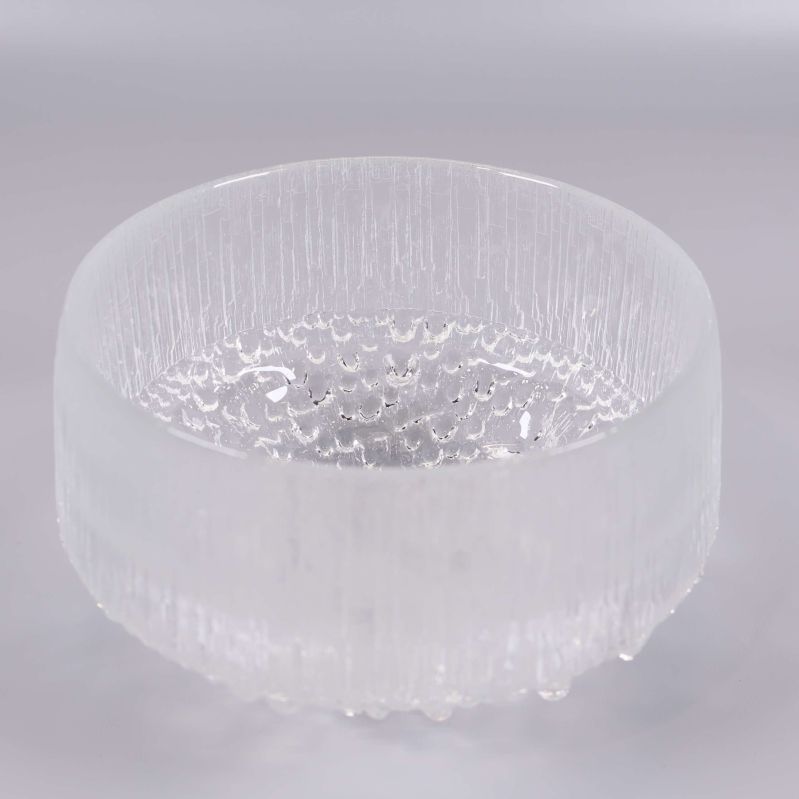 Strukturerad yta i glasdesign