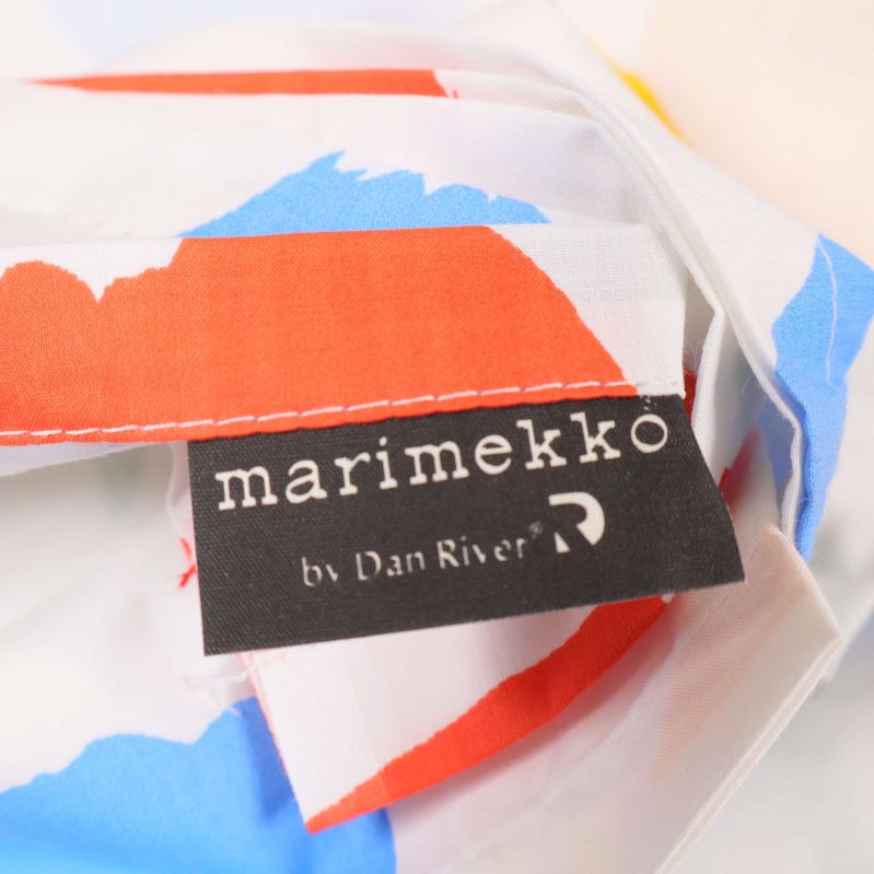 Marimekko etikett med Dan River logotyp