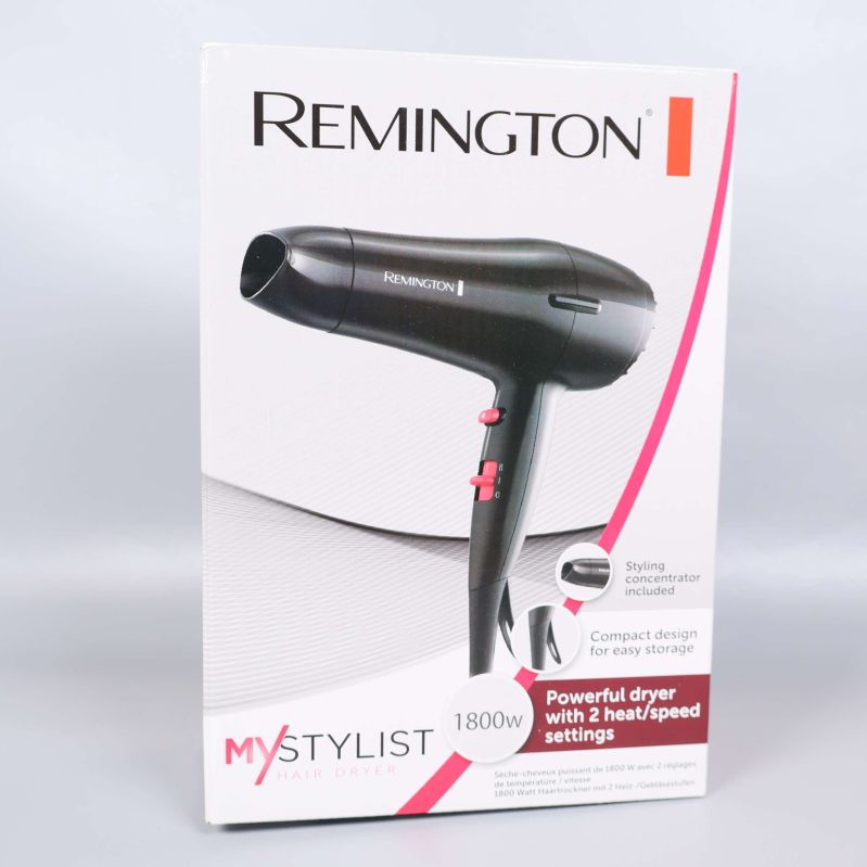 Remington MyStylist hårfön i kartong framifrån